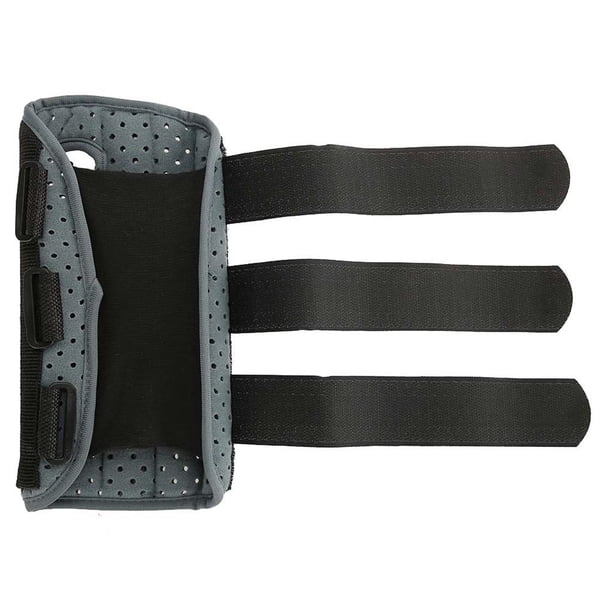 Transpirable Muñequera Protectora Soporte Férula Muñeca Articulación Esguince Guardia Negro Derecha L seitruly AF000316-00