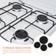 thumbnail image 4 of Kit de reemplazo de tapas de quemador de estufa de gas (4 piezas), 4 of 7