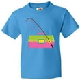 thumbnail image 3 of Inktastic Fishing Tackle Girls Youth T-Shirt, 3 of 5