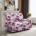 thumbnail image 2 of Garronmavis Purple Rose 2 Seats Recliner Chair Covers Non-Slip Sofa Slipcover Stain Against Lazy Boy Chair Covers Non Slip Reclining Furniture Protector Couch Cover with Storage Pocket, 2 of 7