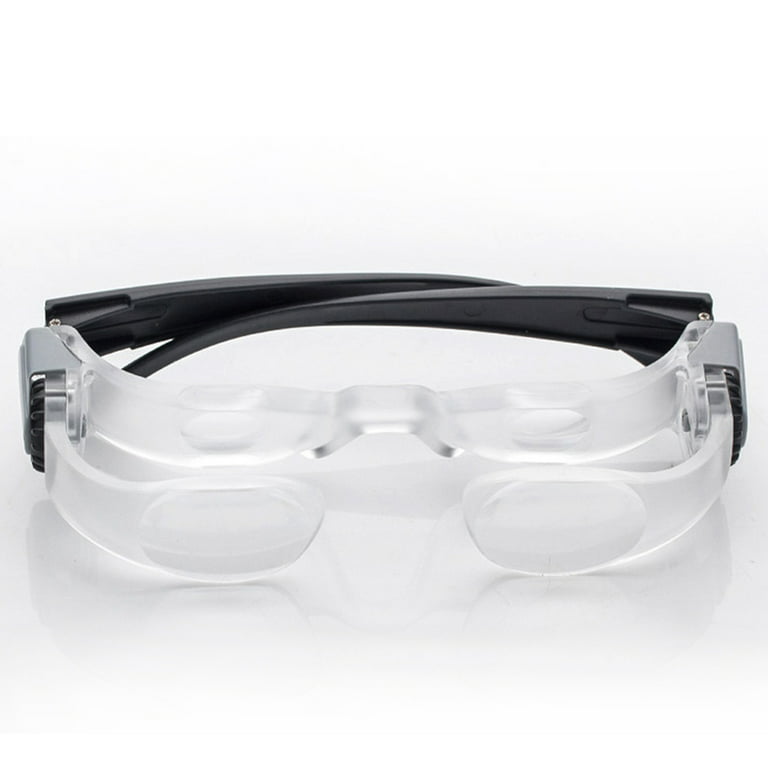 Adjustable 300 Degree TV Glasses Folding Far-Sightedness Magnifying Goggles  Reading Aid Tools