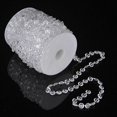 thumbnail image 1 of 99 FT Garland Diamond Strand Acrylic Crystal Bead Beaded Wedding Decoration, 1 of 4