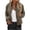 Brown, variant on Htigea Womens Bomber Jacket Coat Casual Stand Collar Zip Up Lightweight Fall Fashion Jackets Outfits with Pockets Brown XL