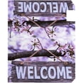 thumbnail image 4 of Coolnut Mailbox Covers, Magnetic Standard Size Wood Welcome Sign Seasonal Mail Wraps for Home Outdoor Decor, 20.7"x18.03", 4 of 5