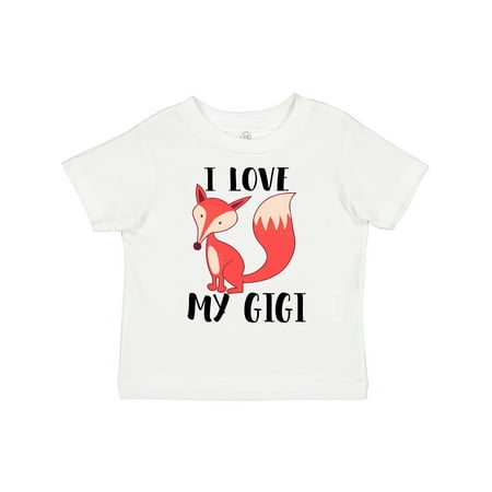 

Inktastic I Love My Gigi Gift Toddler Boy or Toddler Girl T-Shirt