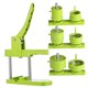 thumbnail image 5 of ADDHAT 1Jgo Máquina Para Botones Verde Con Piezas Metálicas Y Ergonómico Para Crear Pines, 5 of 8