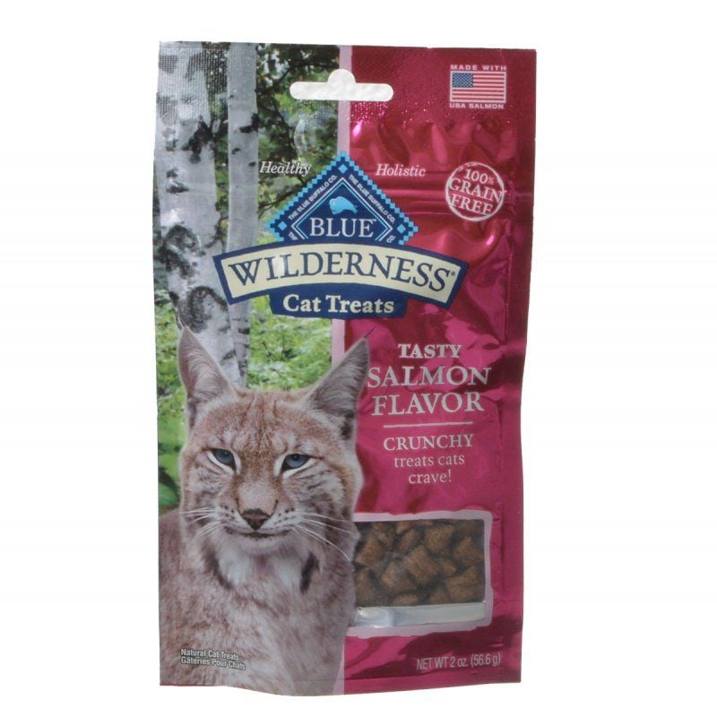 Blue Buffalo Blue Buffalo Wilderness Crunchy Cat Treats Tasty Salmon