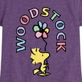 thumbnail image 3 of Peanuts - Woodstock Flower - Youth Girls Short Sleeve Tee, 3 of 6