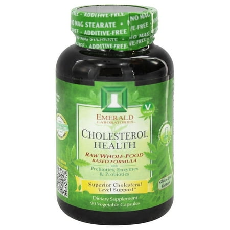 Emerald Labs - Cholesterol Health Raw Whole-Food Based Formula - 90 Vegetarian