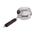 thumbnail image 1 of Stainless Steel Coffee Roaster with Thermometer, Home Use, Open Fire Compatible, Wire Mesh Coffee Bean Roasting Net, 1 of 6