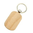 thumbnail image 2 of relayinert 1/2/3/5 Wood Key Chain Craft Blank Keyring Gift Personalized Pendant Hanging Outdoor Holder Handicraft Organizer Accessory Type 10 1 Pc, 2 of 6