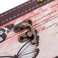 thumbnail image 4 of lionlar Wooden Tissue Box Napkin Holder Paper Dispenser Round Hole Lid for Birthday Gift - Butterfly, 4 of 9