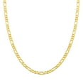 thumbnail image 4 of 14K Yellow Gold 4.5mm Solid Figaro Chain Necklace (28 inches), 4 of 4