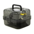 thumbnail image 2 of oshhni Hamster Cage with Water Bottle Breathable Carry Case for Gerbils Rats black, 2 of 9