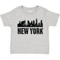 thumbnail image 3 of Inktastic New York Skyline Grunge Boys or Girls Toddler T-Shirt, 3 of 5