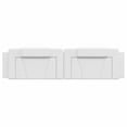 thumbnail image 3 of vidaXL Headboard Cushion White 193 cm Faux Leather, 3 of 5