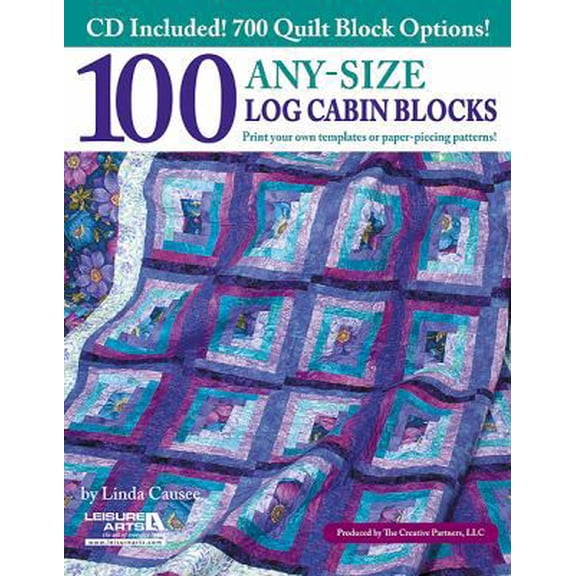 Pre-Owned 100 Any-Size Log Cabin Blocks (Paperback) 1609003314 9781609003319