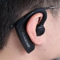 thumbnail image 3 of Auriculares deportivos Bluetooth 5.1 de conducción ósea con función de control de voz Negro, 3 of 9