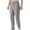 #Gray, variant on DPTALR George Men's Casual Pants, Waffle Textured, Drawstring, Stretch Elastic Waist, Tapered Joggers, with Pockets #Beige Big and Tall Men XXL
