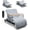 Gray,White-A, variant on Montary Adjustable Electric Lift Bed for Seniors-Wired Remote Control,Fall-Safe Rails & Detachable Meal Tray, Safe Standing/Sitting/Lying Aid