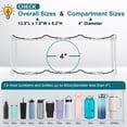 thumbnail image 3 of Soporte organizador para botellas de agua LANDNEOO, apilable, 3 niveles, 3 of 9