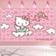 thumbnail image 2 of Fondo de gato rosa de dibujos animados, Decoración de cumpleaños personalizada, Fondo de fiesta de Hello, suministros de fiesta de cumpleaños para niños, Baby Shower, 2 of 4