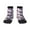 2 Black-1, variant on record rock music Skull Pattern Quarter Crew Socks,Toe Seamed Ankle Socks,Cotton Cushioned Breathable Athletic Crew Sports Socks