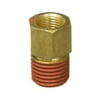 Viair 92812 NPT Pipe Bushing Reducer Fitting 1/4 NPT Male Thread to 1/8 NPT Fe