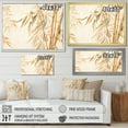 thumbnail image 5 of Designart "Embracing Muted Bamboo II" Bamboo Picture Framed Canvas Prints, 5 of 5