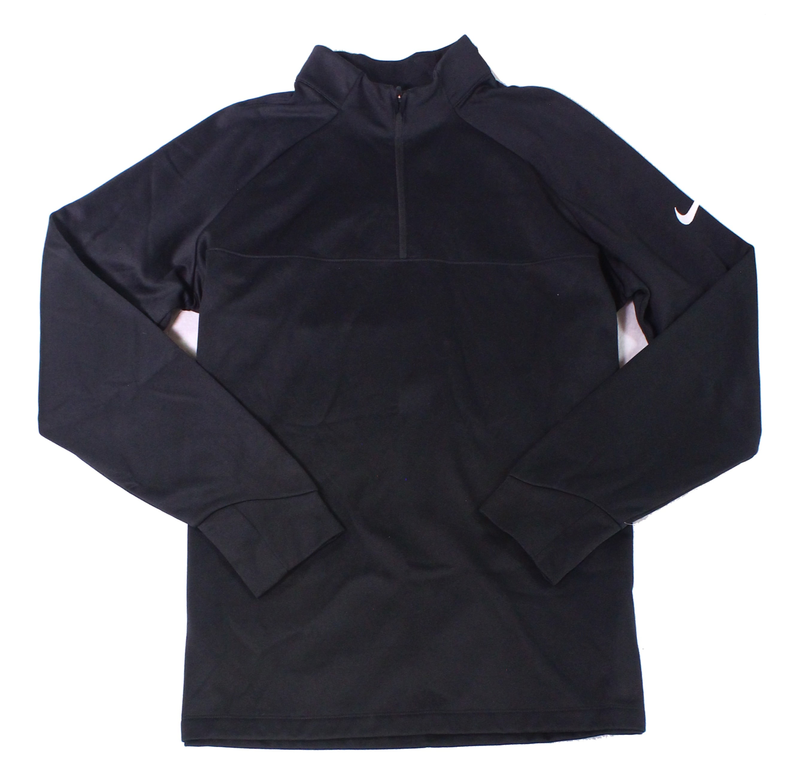 Download Nike - Mens Sweater Deep Large 1/2 Zip Mock-Neck Pullover ...
