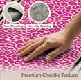 thumbnail image 6 of ODIKA Pink Cheetah Print Leopard Zebra Inspired Spotted Tiger Border Foldable Easy Care for Queen Size Bedroom, Under Bed, Master Suite, 6 of 7
