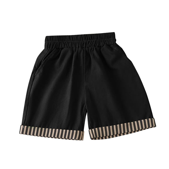 XIYNBAOK Boys' Shorts Black Basketball Shorts Boys Baby Boy Shorts 12-18 Months 2 in 1 Shorts Kids Shorts Clothes 10-12 Clothes for Boys Size 3t Boys, Black 12-18 Months