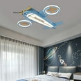 thumbnail image 3 of Airplane Ceiling Light Dimmable Remote Control Lamp Indoor Chandelier for Home, 3 of 16