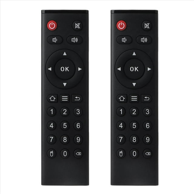 2X Mando una Distancia Compatible con TX3 TX8 TX5 TX92 TV Mando una Distancia de Repuesto N7MC