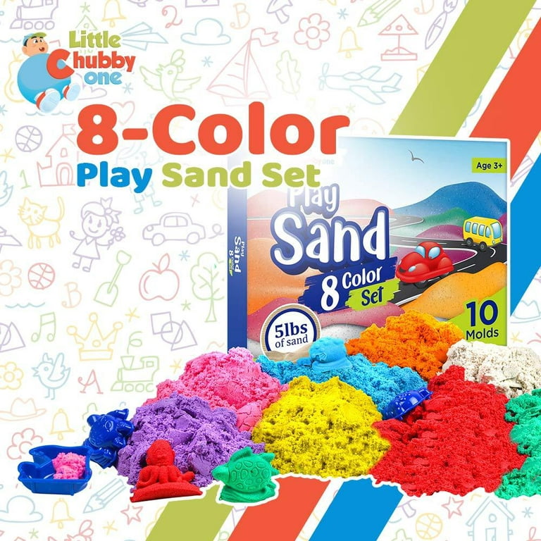 1 Set Play Sand Set 150g Of Sand Toys Magic Sand Kit 2 Design