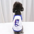 thumbnail image 3 of SPRING PARK Cute Pets Dog Clothes Polyester Avocado Dinosaur Print T-shirt Puppy Small Cat Sleeveless Vest Summer Coat, 3 of 7
