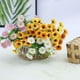 thumbnail image 5 of de almacenamiento, con tejidas de bambú Decoración natural Soporte de plantas para arreglos florales Regalos M Soledad Cesta de almacenamiento, 5 of 5