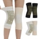 thumbnail image 1 of Rodilleras autocalentables de ajenjo, cinturones de soporte cálidos resistentes al frío, rodilleras para desgarros de menisco, artritis, deportes para correr, 1 par, 1 of 9