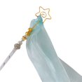 thumbnail image 1 of Cat Ribbon Wand Beaded Bell Star Heart Cat Teaser Ribbon Cat Interactive Toy, 1 of 10