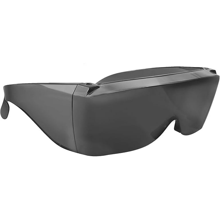grinderPUNCH Extra Large Fit Over Glasses Sunglasses, Dark Lens