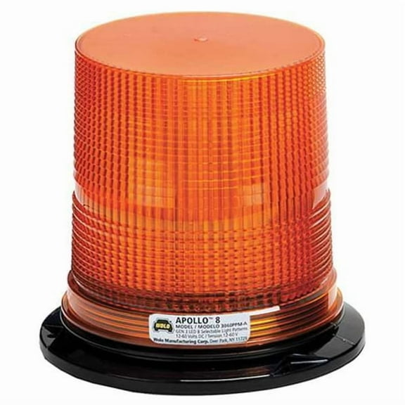 Wolo Strobe Light,Amber,Flashing 3080PPM-A