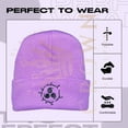 thumbnail image 3 of Anime Beanie Hat Winter Caps for Men and Womens Beanies, Cuffed Knit Graphic Beanie, Comfy and Soft Embroidered Anime Hat, Cmark, 3 of 7