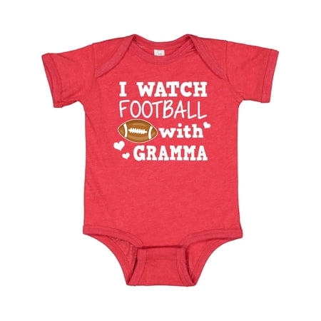 

Inktastic I Watch Football with My Gramma Gift Baby Boy Bodysuit