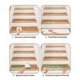 thumbnail image 5 of Stair Treads for Wooden Steps, Sage Green Ombre Peel and Stick Stair Treads with Adhesive, Modern Moire Abstract Art Luxury Non Slip Indoor Stairs Runner Rugs Mats for Elders Dogs 8"x30"10PCS, 5 of 7
