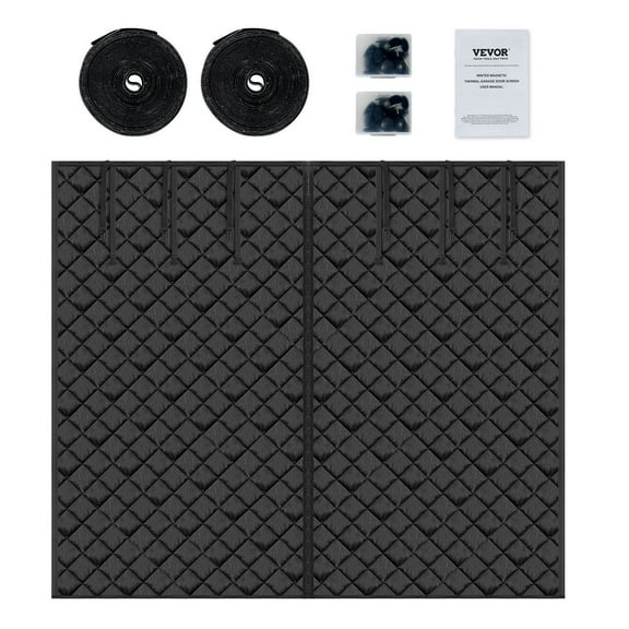 8.3 x 7.15 ft Garage Door Insulation Screen for Winter – Cold Weather Protection