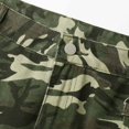thumbnail image 7 of Women Cargo Camo Skirt Mini Y2K Flap Pockets Distressed Denim Skirts Slim Fit Jean Skirt Camouflage L, 7 of 7