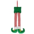 thumbnail image 1 of Decoración de pierna de elfo, decoración colgante para árbol de Navidad, decoración colgante para vacaciones, adorno para fiesta, 1 of 4