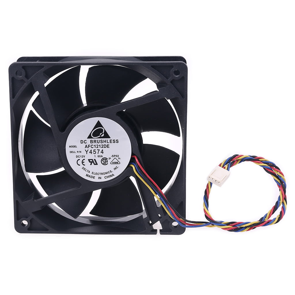 120mm 1.6A Wire PWM Cooling Fan for AFB1212SHE 12038 Machine Walmart.com
