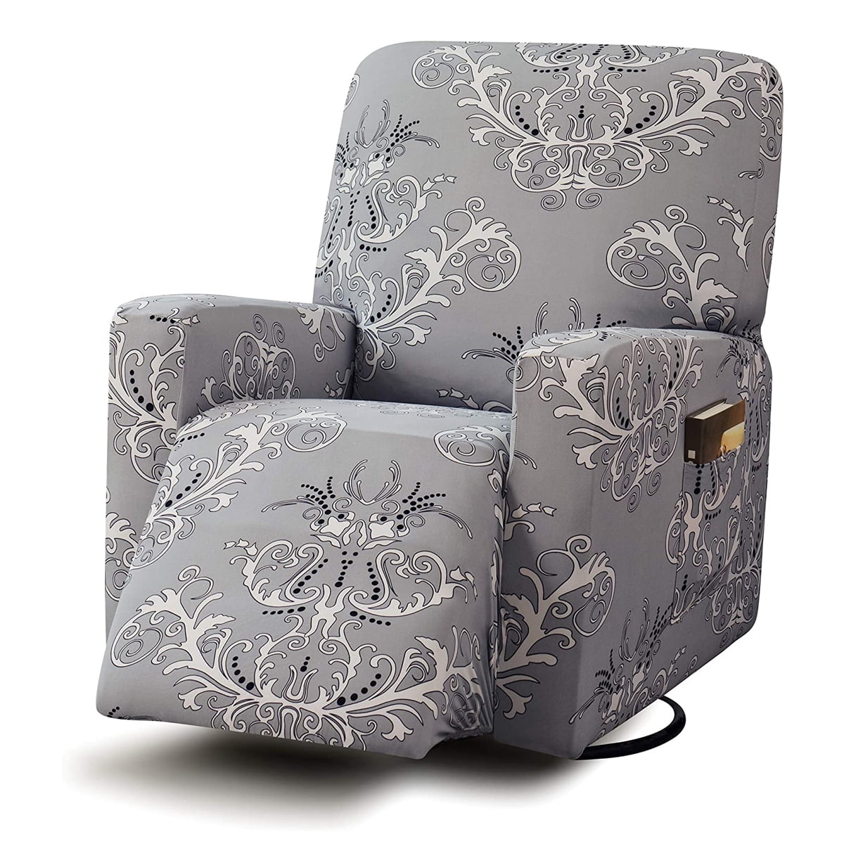 Floral Recliner Slipcover Cover Recliner Chair Cover, One Piece Stretch