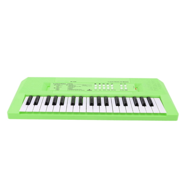 Teclado Electrónico De 37 Teclas, Teclado De Piano De Plástico Para Niños, Instrumento Educativo De Juguete Con Micrófono